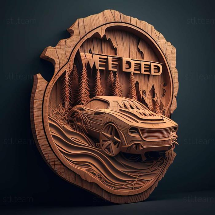 3D модель Гра Need for Speed Payback (STL)